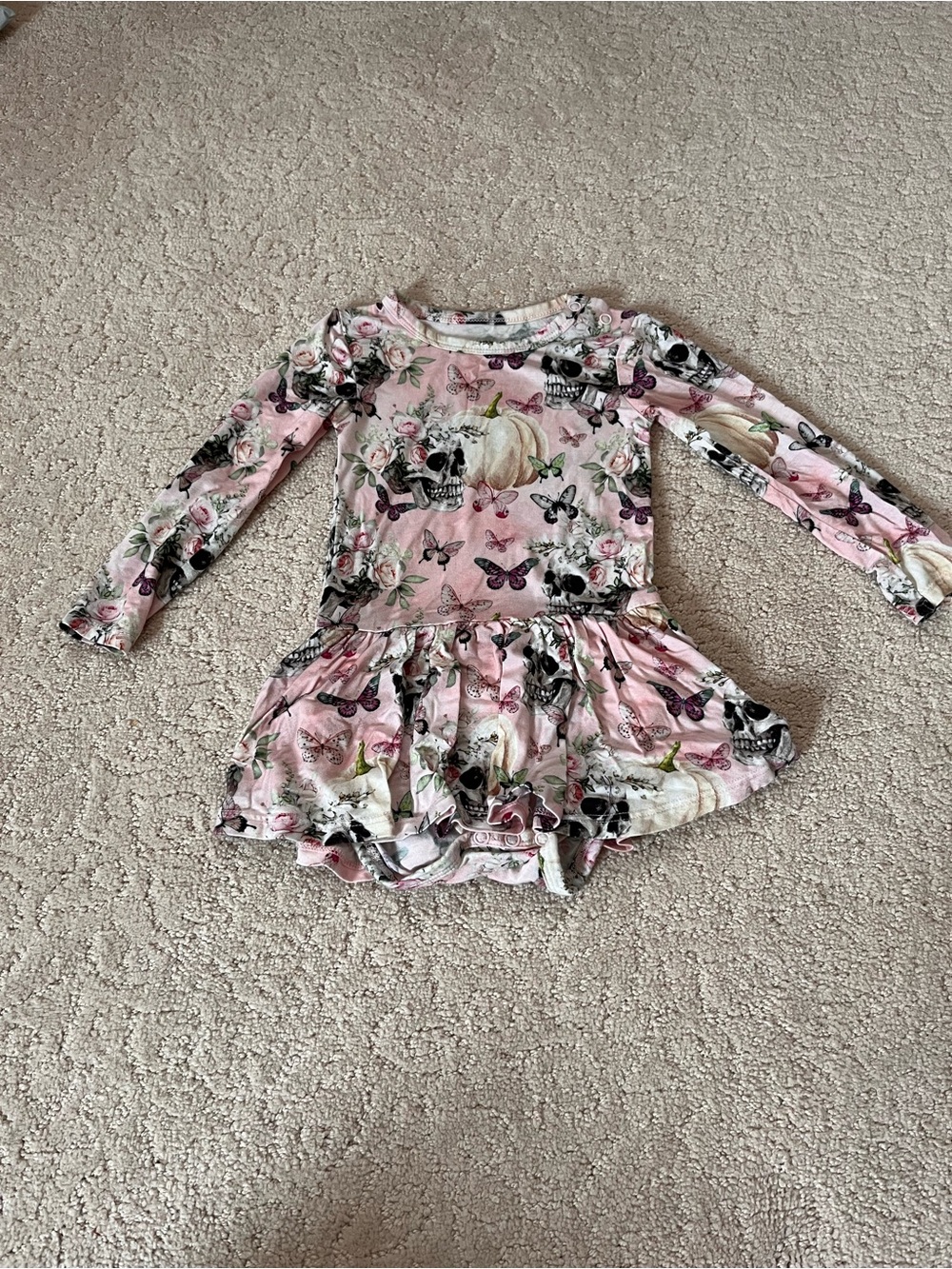 Posh Peanut Francesca Twirl Bodysuit Size 18-24 Months